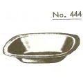 Oblong Pie Dish G844